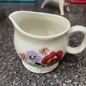 The Pioneer Woman Creamer Flea Market Pattern